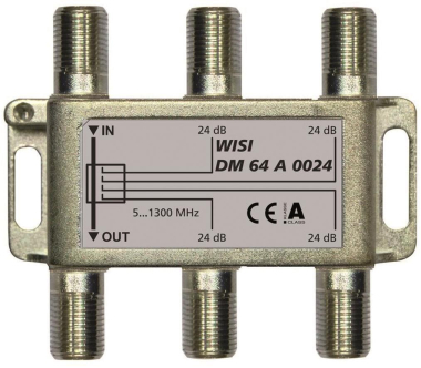 WISI 4-fach Abzweiger          DM64A0024 