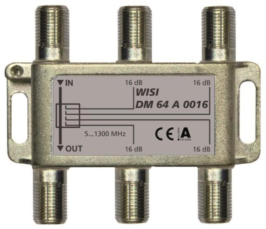 WISI 4-fach Abzweiger          DM64A0016 