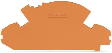 WAGO 2007-8892 Abschlussplatte,1,5 mm 
