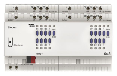 THEB KNX Heizungsaktor       HM 12 T KNX 