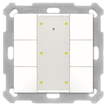 MDT BE-TA55P6.02 KNX Taster Plus 55 