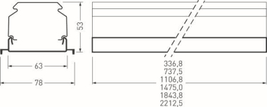 Trilux 07650Fi BL-M L75 03       7220100 