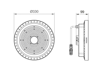 PHIL Coreline Highbay Gen5 IP65 95569100 