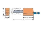 WAGO 215-511 Bananenstecker,für 