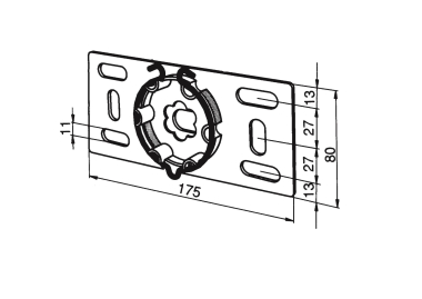 SOMFY Flansch-Antriebslager LT   9763602 