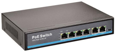 INDEXA PoE-Switch 4+2 ports IEEE   NWS44 