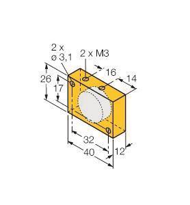 Turck Dauermagnet 6900367         DM-Q12 