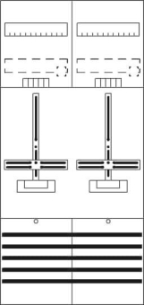 Striebel Komplettfeld 2 Zähler    DF27C2 