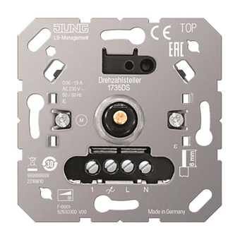 Jung Drehzahlsteller             1735 DS 
