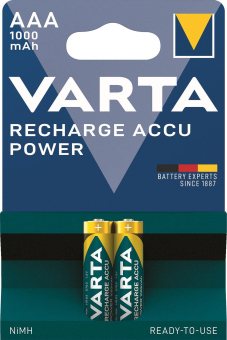 VARTA Akku Micro 1,2V 1000mAh      05703 