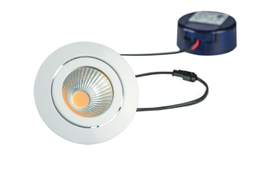 RUTEC LED-Einbaustra. 8W ws ALU57341UWWD 