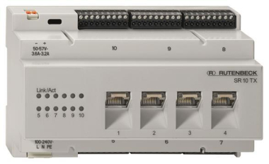 Rutenbeck Gigabit-Switch      SR 10TX GB 