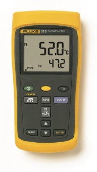 Fluke 52-2 50HZ Thermometer 2-Kanal 