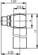 TG MMCX-Kabelwinkelstecker     100025097 