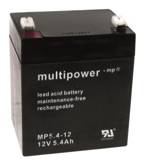 Multipower Bleiakku MBL12/5,4AH MP5,4-12 