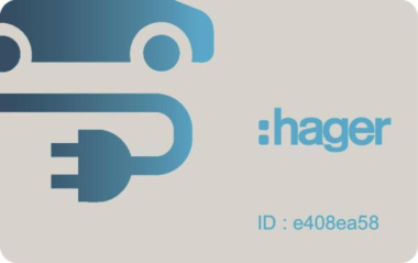 Hager Set 20 RFID Karten         XEVA400 