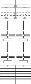 Striebel Komplettfeld 4 Zähler    DF29C4 