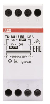 ABB Klingeltransformator   TS 16/8-12 ES 