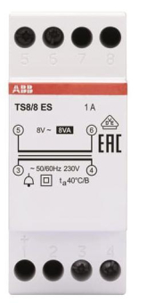 ABB Klingeltransformator 8VA   TS 8/8 ES 