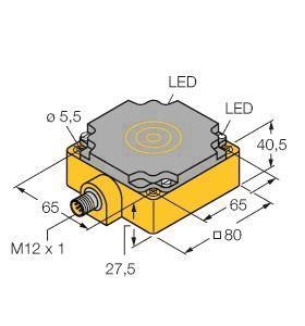 Turck Induktiver  NI75U-CP80-AP6X2-H1141 