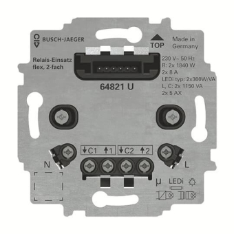 BJ Serienrelais-Einsatz flex     64821 U 