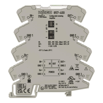 WAGO 857-400 Trennverstärker,Strom-und 