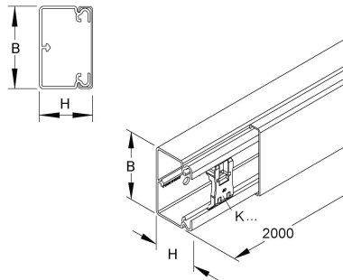 HKL Kanal 40x62               HKL 4060.6 