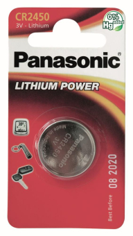 Panasonic Lithium Power      CR2450EL/1B 