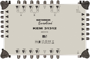 KATH Multischalter 13 auf 12   KEM 31312 