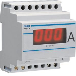 Hager Digitales Amperemeter        SM601 