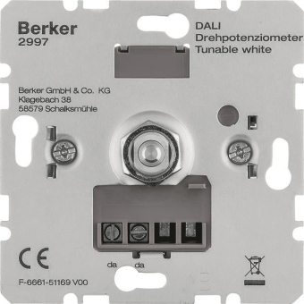 Berker DALI Drehpotenziometer       2997 