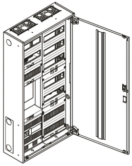 ABN Zählerschrank eHZ 1Z 1R 1V  S27EA311 