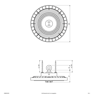 EVN LED-Highbay IP65 IK08     HBM6520025 