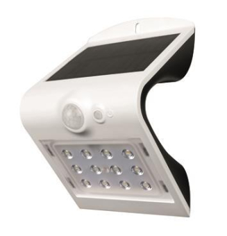 S&H LED-Solar-Wandleuchte          88965 