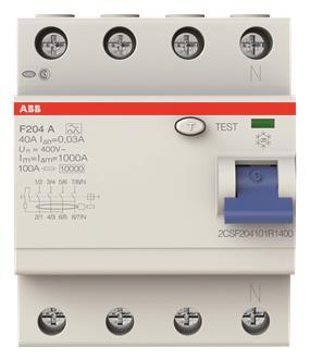 ABB Compact-Fi               4X40A/0,03A 