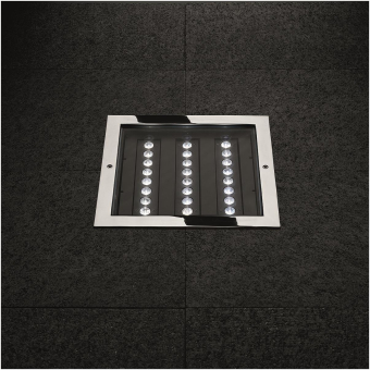 PII STEEL 34 SQUARE 24LED 26,4W   301509 