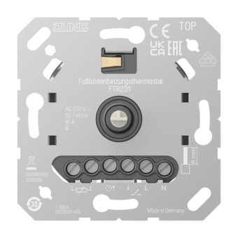 Jung Fußbodenheizungsthermostat   FTR231 