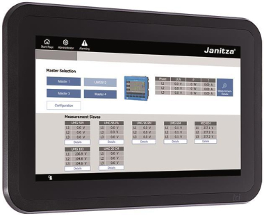 Janitza Smart      TOUCHPANEL JPC100 WEB 