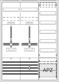 Striebel Komplettschrank mit APZ  DA37CG 