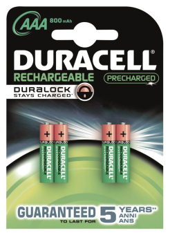 Duracell     D800AAA4B-PRECHARGED 203822 