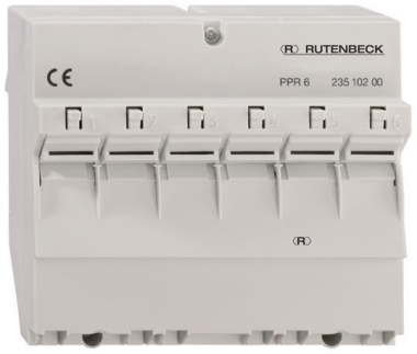 Rutenbeck Patchpanel f.REG-Montage PPR 6 