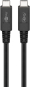 Goobay USB-Kabel 1m schwarz 