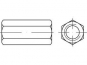 Reyher 6-kt.-Verbindungsm. M10x30mm SW17 