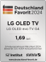 LG OLED55G48LW sw OLED-TV evo 