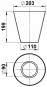 ALBE Lampengläser L-750, Glas   90260144 