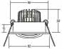 BRUM LED-Einbaustrahler 230 V   39483253 