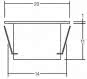 BRUM LED-Lichtpunkt ED/Kunstst. 14011223 