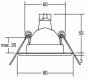 BRUM Einbaustrahler chrom        2017-02 