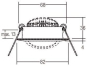 BRUM LED-Einbaustrahler 230V,   39463073 