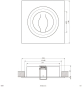 EVN Alu-Massiv-Deckeneinbaul.     609014 